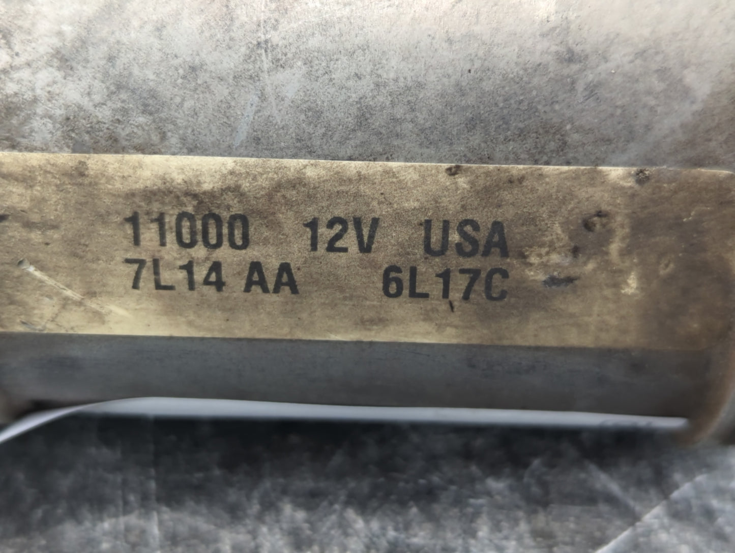 2007 Lincoln Navigator Car Starter Motor Solenoid OEM P/N:7L14 AA 6L17C 11000 12V Fits OEM Used Auto Parts - Oemusedautoparts1.com