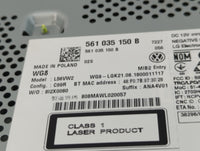 2018-2019 Volkswagen Beetle Radio AM FM Cd Player Receiver Replacement P/N:561 035 150 B Fits Fits 2018 2019 OEM Used Auto Parts - Oemusedautoparts1.com