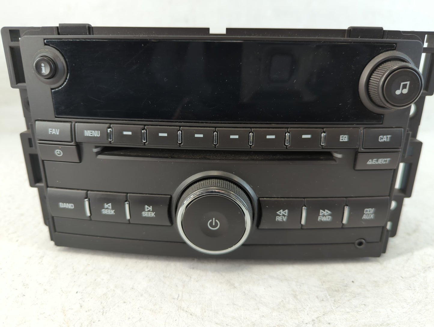 2009-2010 Pontiac G5 Radio AM FM Cd Player Receiver Replacement P/N:0997076 25834576 Fits Fits 2009 2010 OEM Used Auto Parts