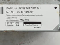2015-2020 Acura Tlx Radio AM FM Cd Player Receiver Replacement P/N:39186-TZ3-A011-M1 39186-TZ3-A120-M1 Fits OEM Used Auto Parts - Oemusedautoparts1.com