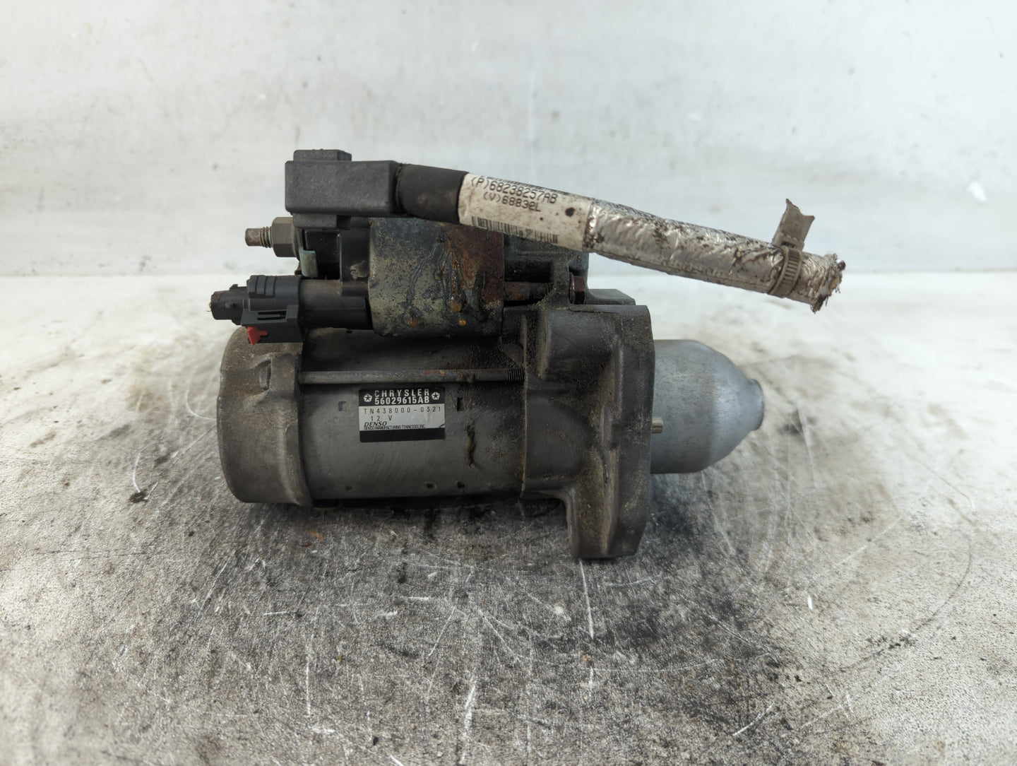 2015-2022 Jeep Cherokee Car Starter Motor Solenoid OEM P/N:56029615AB Fits Fits 2015 2016 2017 2018 2019 2020 2021 2022 OEM Used Auto Parts - Oemusedautoparts1.com
