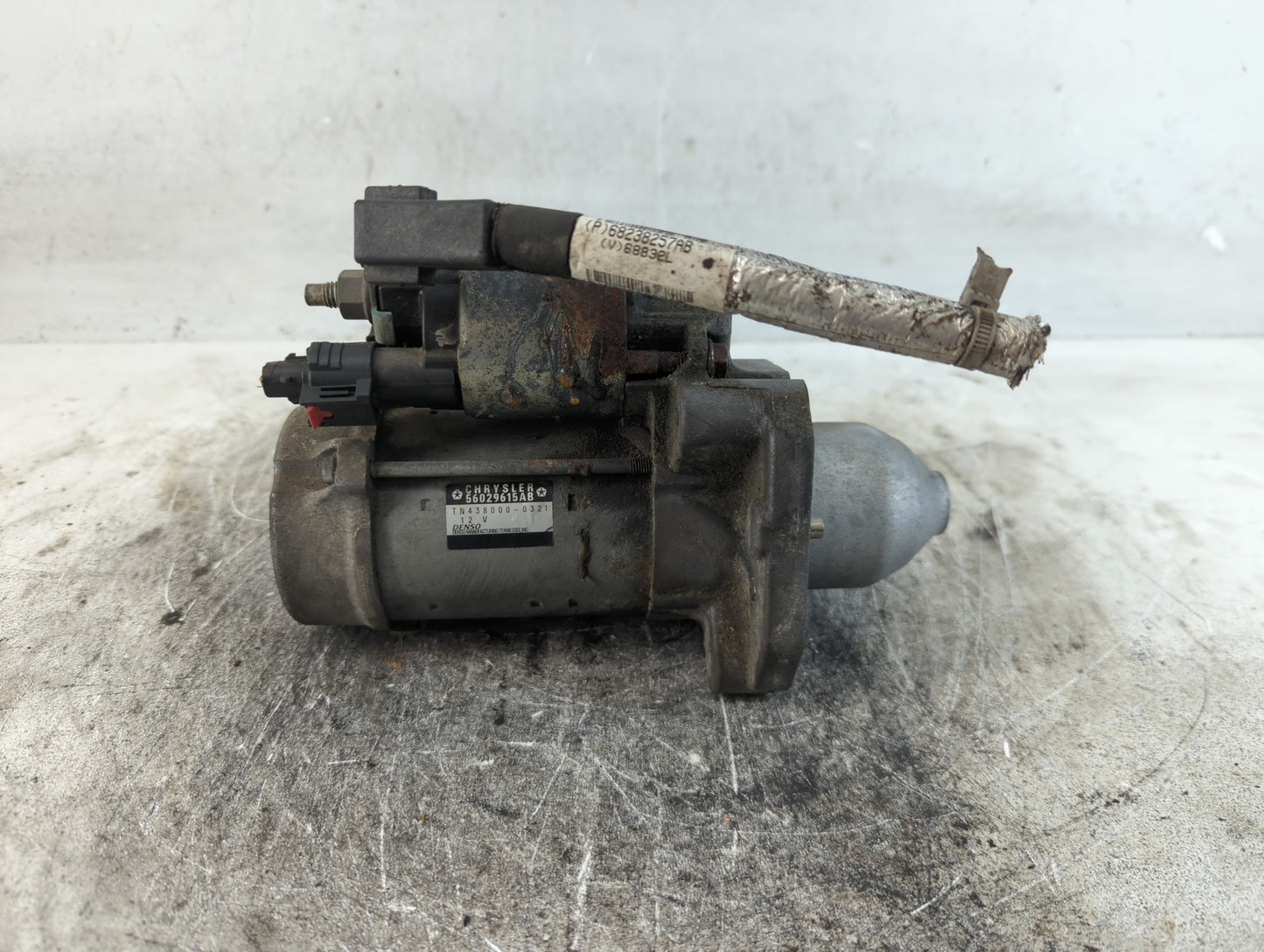 2015-2022 Jeep Cherokee Car Starter Motor Solenoid OEM P/N:56029615AB Fits Fits 2015 2016 2017 2018 2019 2020 2021 2022 OEM Used Auto Parts - Oemusedautoparts1.com