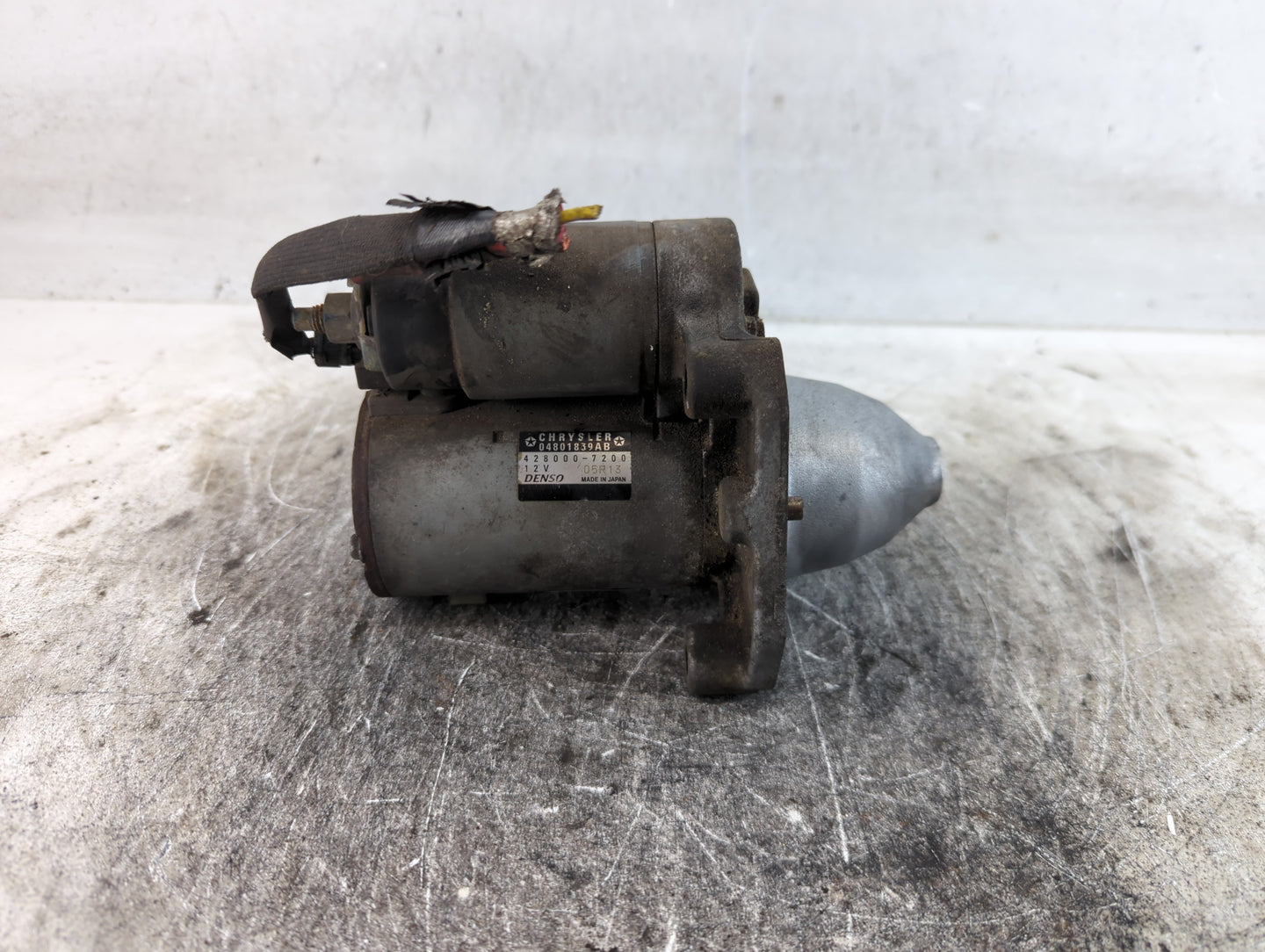 2011-2019 Dodge Journey Car Starter Motor Solenoid OEM P/N:428000-7200 04801839AB Fits OEM Used Auto Parts - Oemusedautoparts1.com