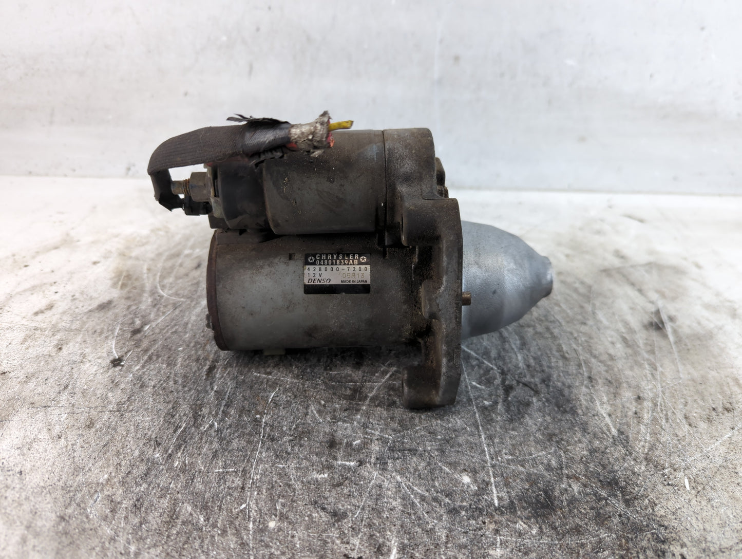 2011-2019 Dodge Journey Car Starter Motor Solenoid OEM P/N:428000-7200 04801839AB Fits OEM Used Auto Parts - Oemusedautoparts1.com