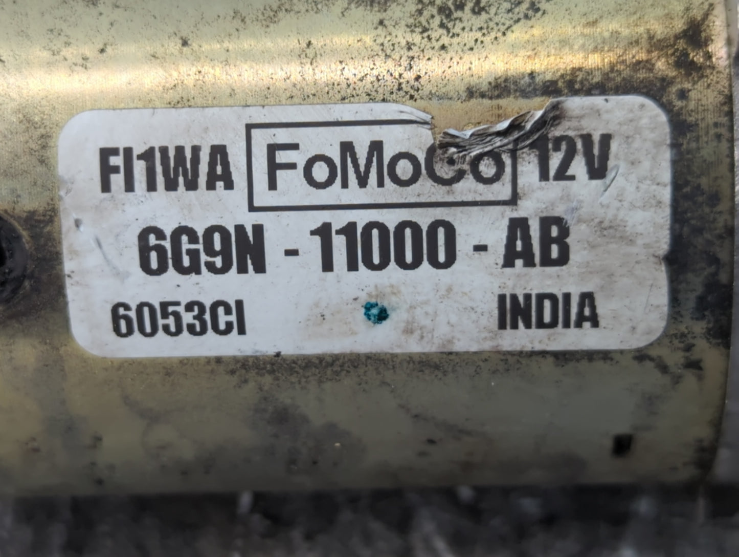 2014-2021 Ford Transit Connect Car Starter Motor Solenoid OEM P/N:6G9N-11000-AB Fits Fits 2014 2015 2016 2017 2018 2019 2020 2021 OEM Used Auto Parts