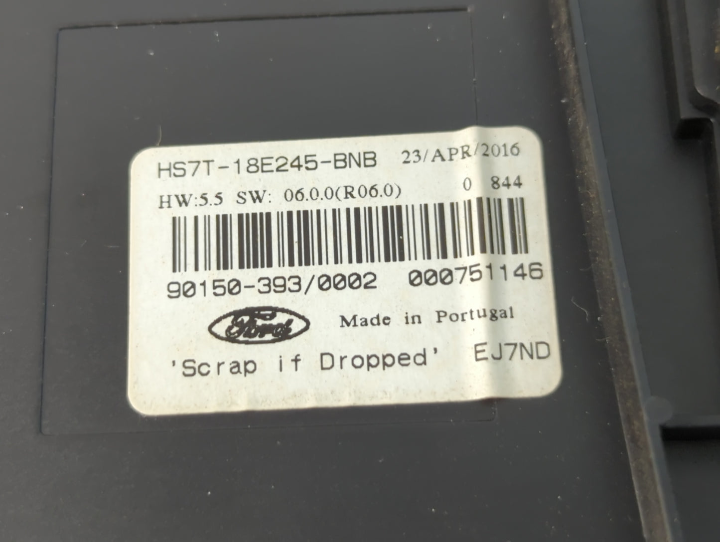 2017 Ford Fusion Radio AM FM Cd Player Receiver Replacement P/N:HS7T-18E245-BNB Fits OEM Used Auto Parts