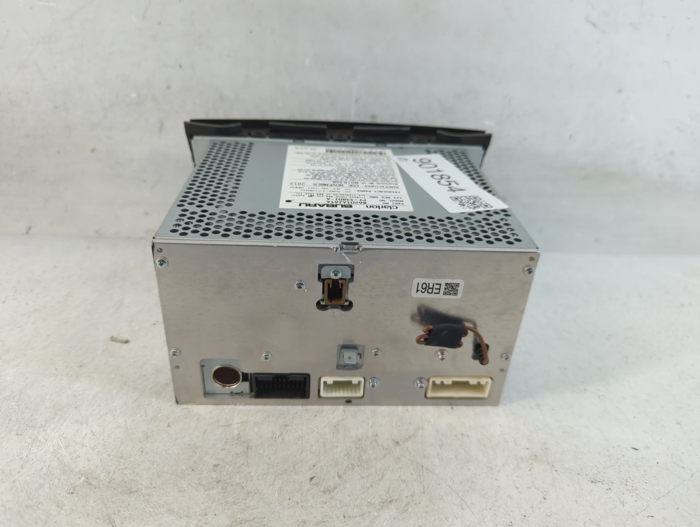 2012-2014 Subaru Legacy Radio AM FM Cd Player Receiver Replacement P/N:86201AJ61A Fits Fits 2012 2013 2014 OEM Used Auto Parts - Oemusedautoparts1.com