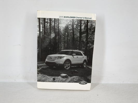 2015 Ford Explorer Owners Manual Book Guide P/N:FL2J19A321AA OEM Used Auto Parts