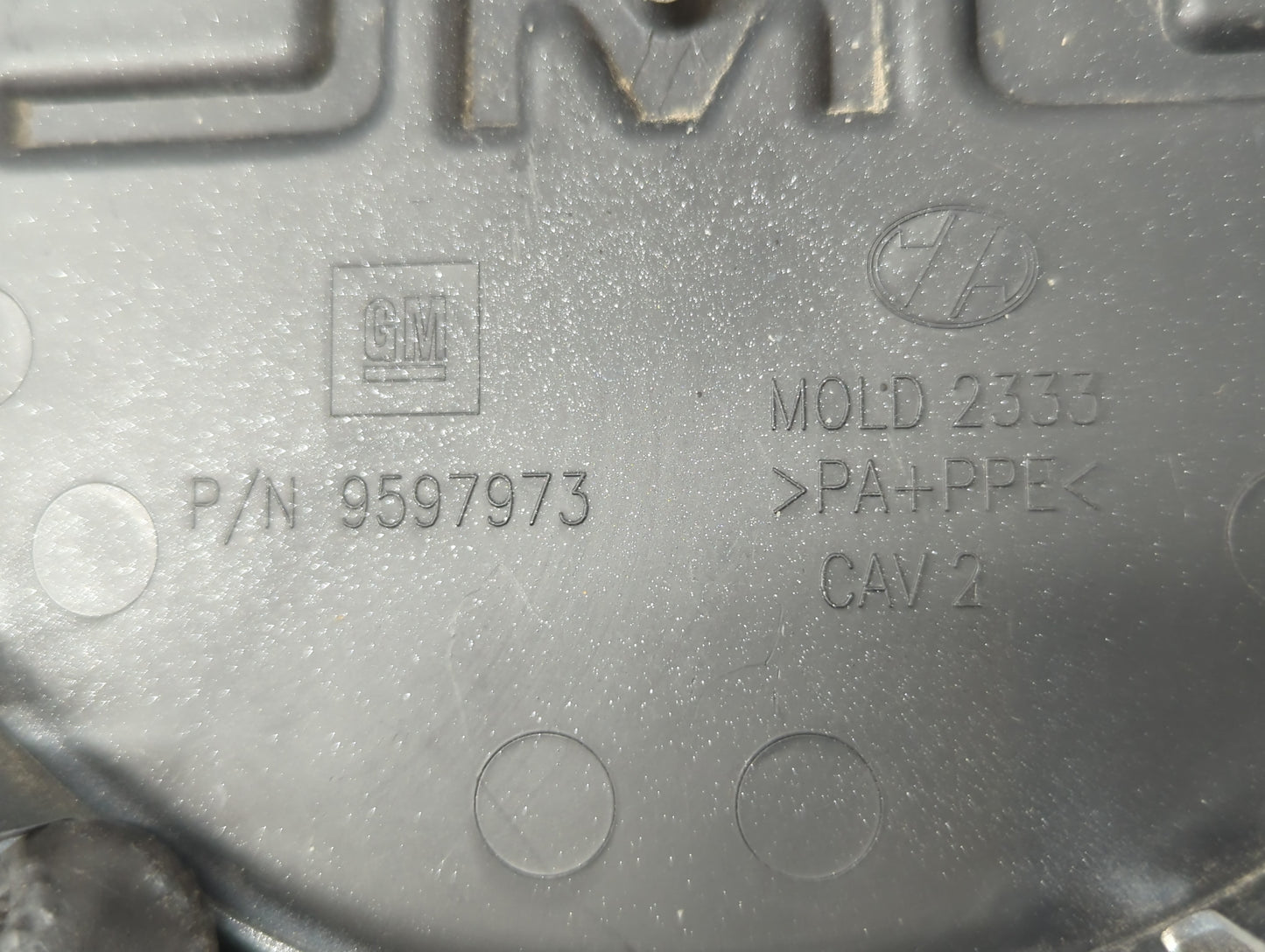 2016 Gmc Terrain Center Cap Oem