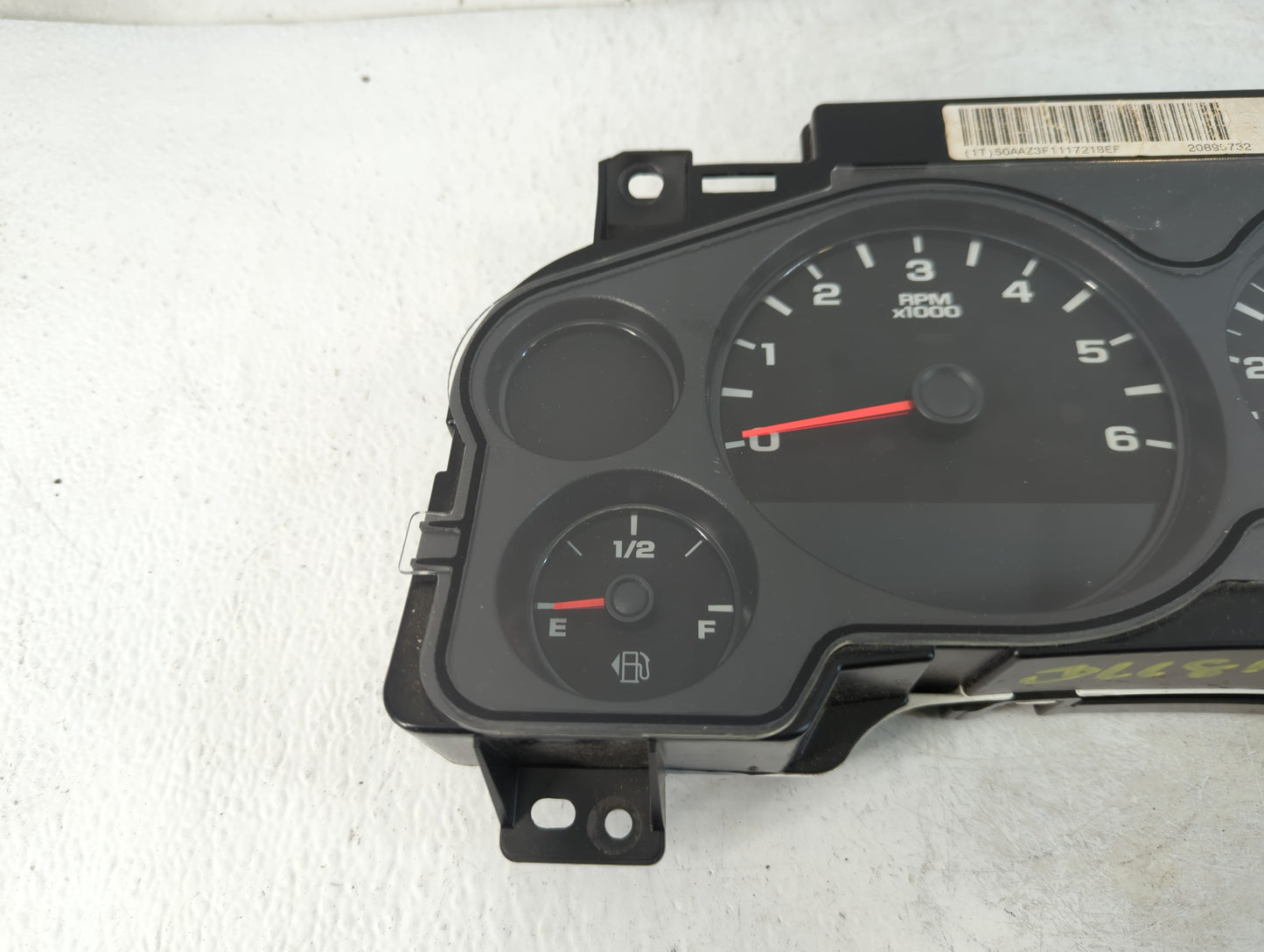 2011 Chevrolet Silverado 1500 Instrument Cluster Speedometer Gauges P/N:28255335 Fits OEM Used Auto Parts - Oemusedautoparts1.com