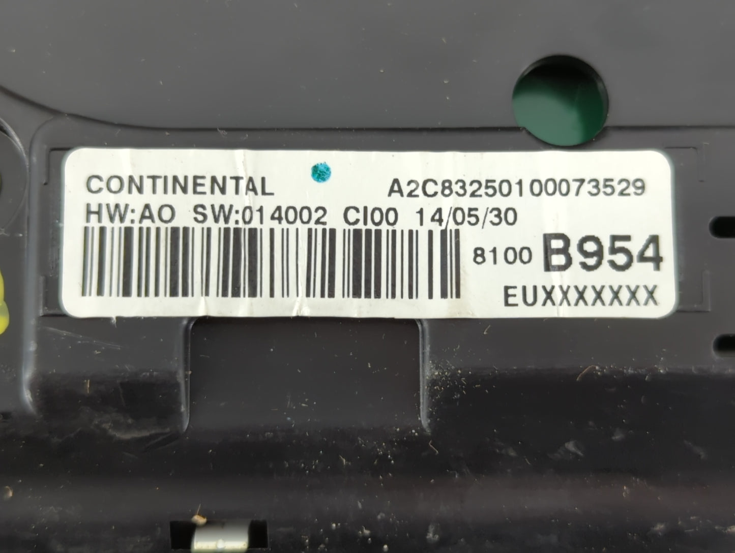 2014-2015 Mitsubishi Outlander Sport Instrument Cluster Speedometer Gauges P/N:A2C83250100073529 Fits Fits 2014 2015 OEM Used Auto Parts - Oemusedautoparts1.com