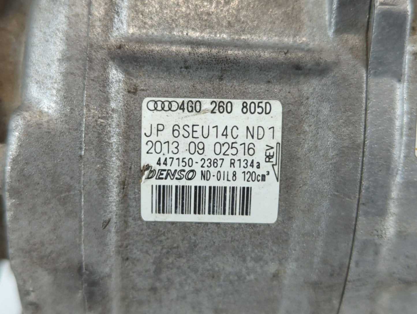 2012-2015 Audi A6 Alternator Replacement Generator Charging Assembly Engine OEM P/N:4G0 260 805 D Fits Fits 2012 2013 2014 2015 OEM Used Auto Parts