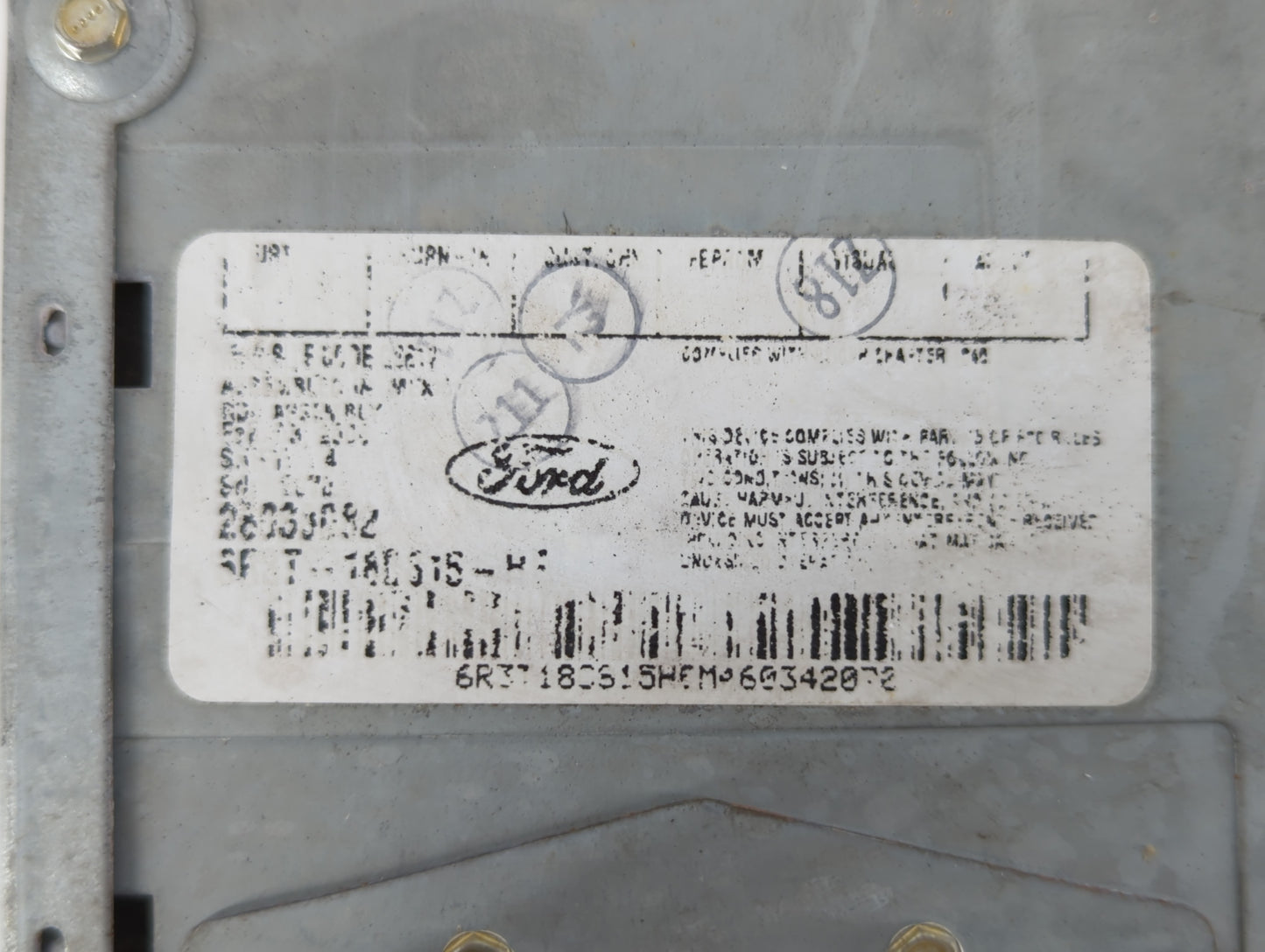 2006 Ford Mustang Radio AM FM Cd Player Receiver Replacement Fits OEM Used Auto Parts