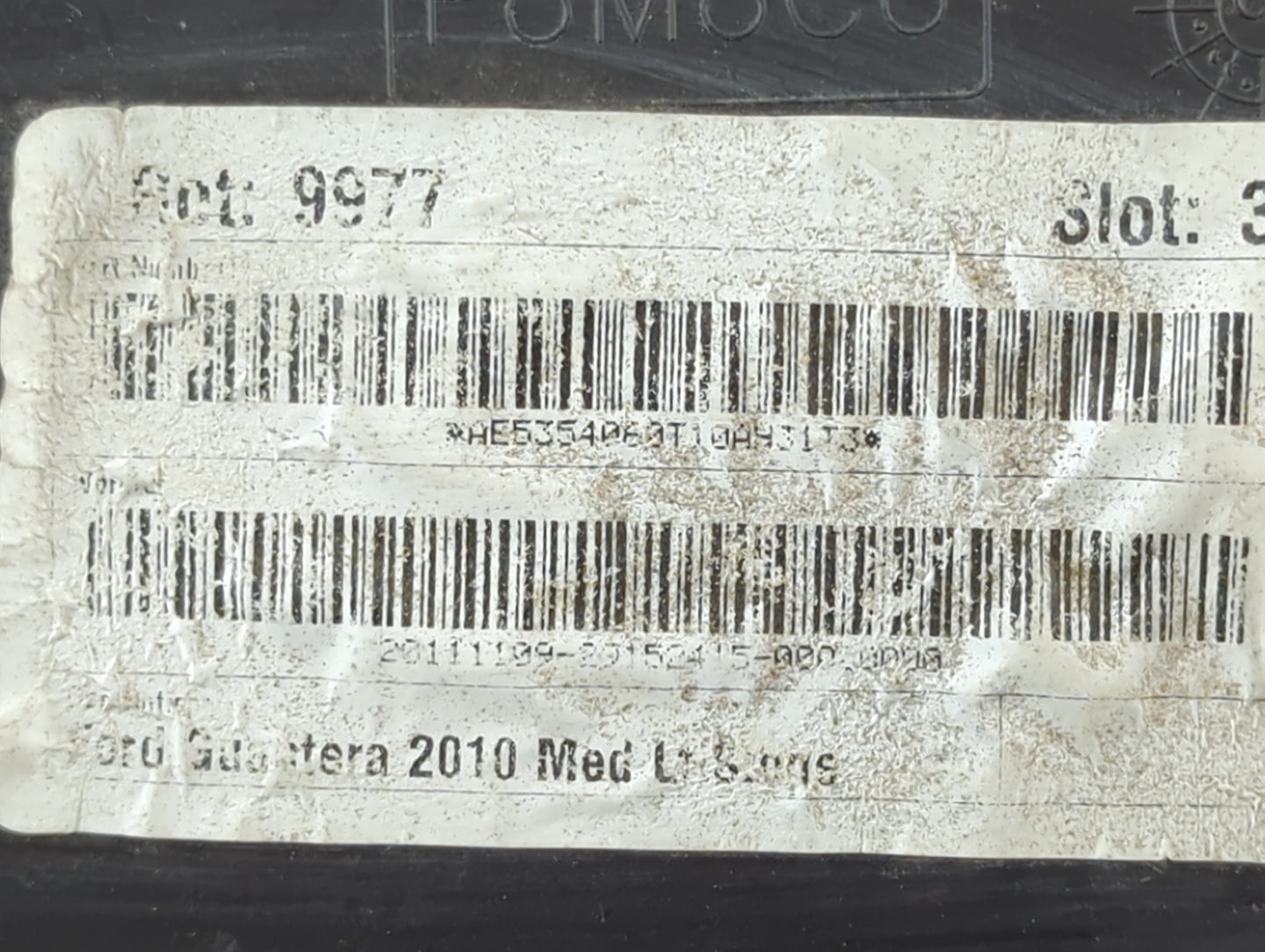 2012 Ford Fusion Passenger Glove Box Door Storage Compartment - Oemusedautoparts1.com