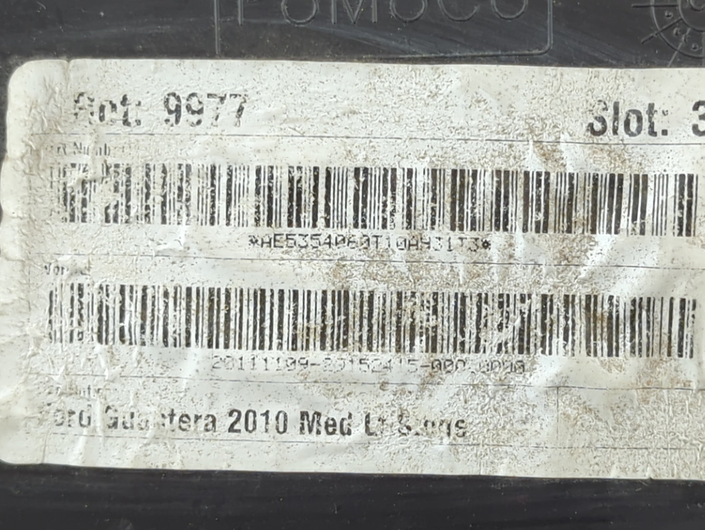 2012 Ford Fusion Passenger Glove Box Door Storage Compartment - Oemusedautoparts1.com