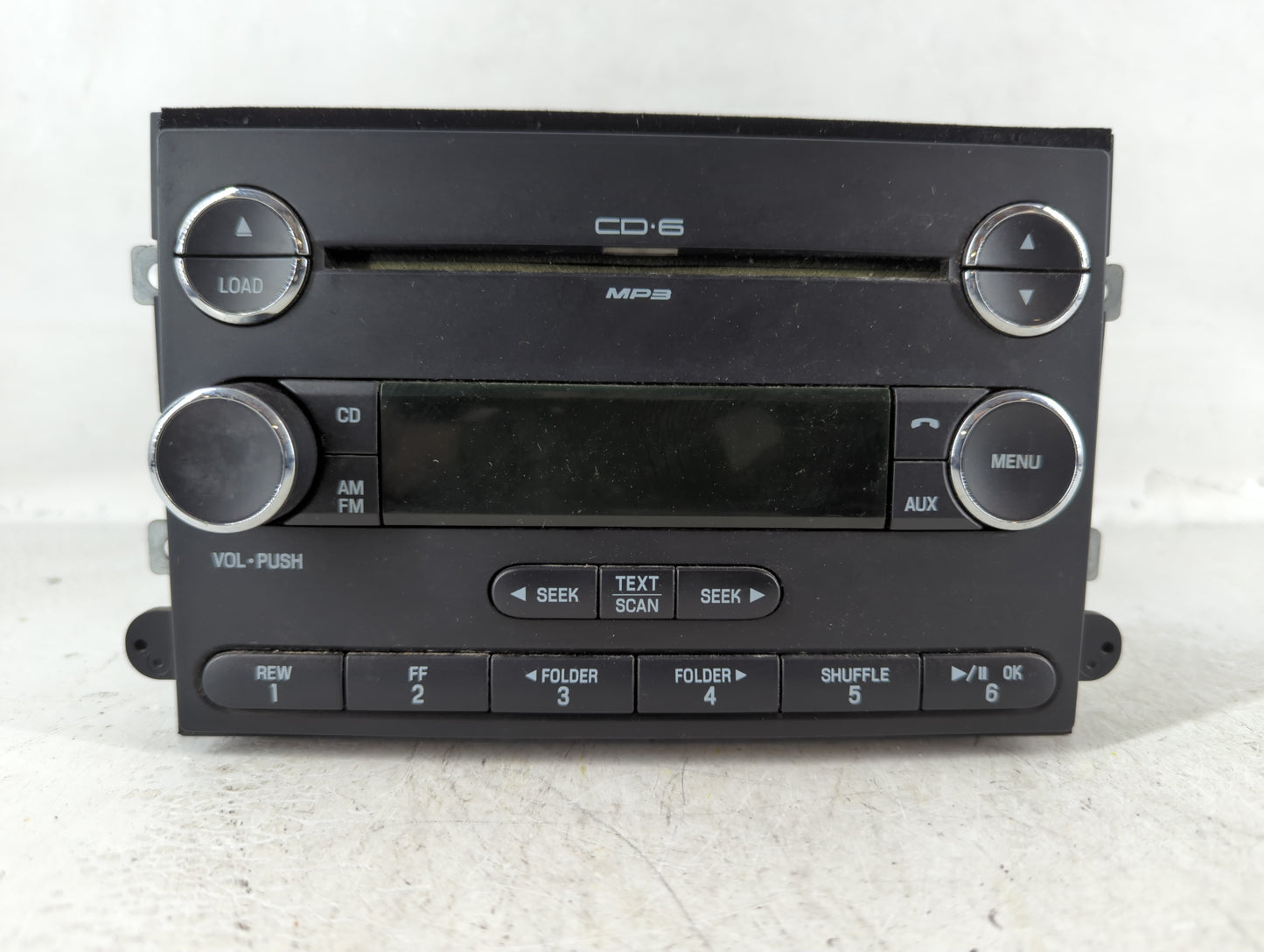2009 Ford Fusion Radio AM FM Cd Player Receiver Replacement Fits OEM Used Auto Parts - Oemusedautoparts1.com