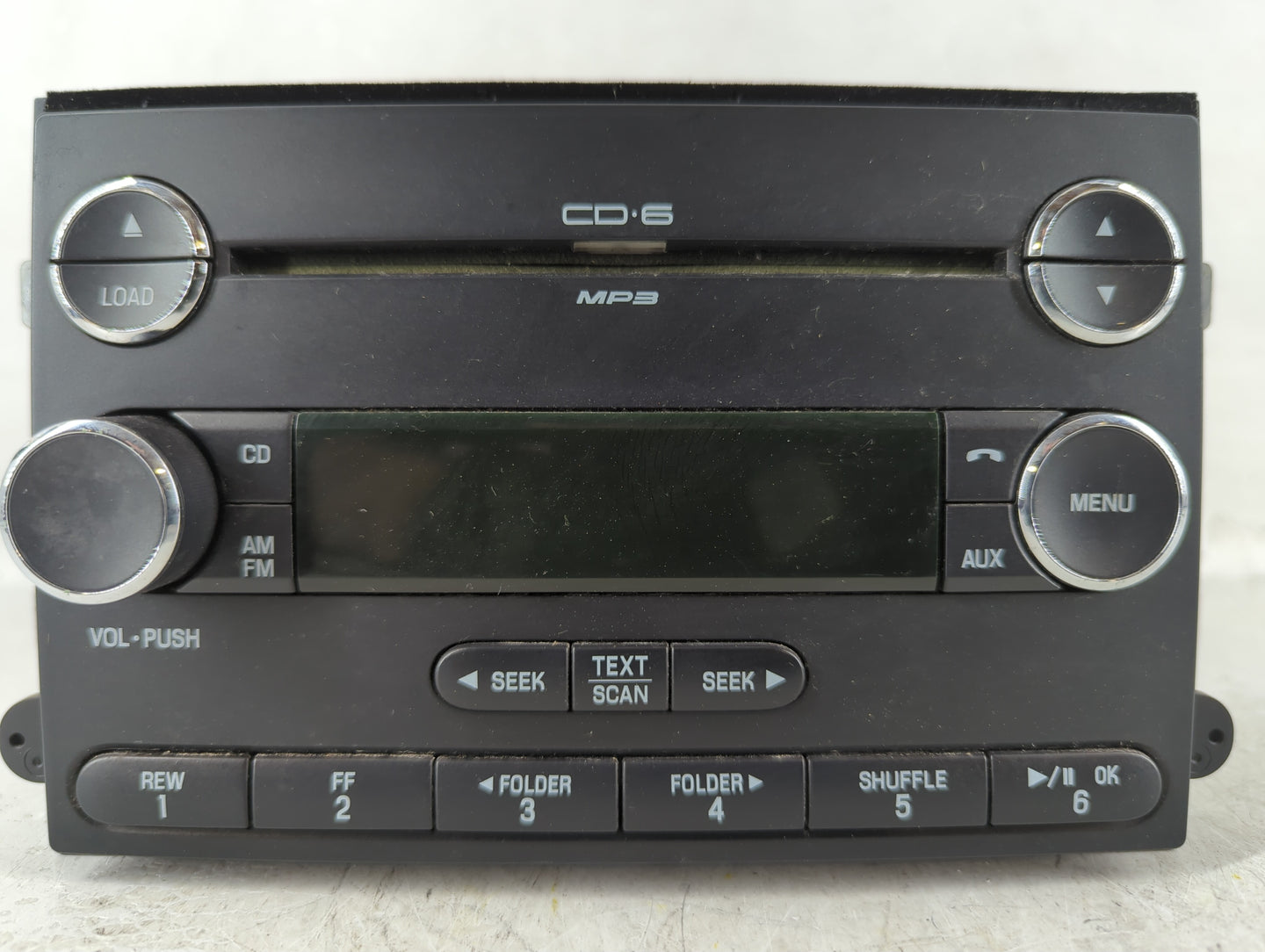 2009 Ford Fusion Radio AM FM Cd Player Receiver Replacement Fits OEM Used Auto Parts - Oemusedautoparts1.com