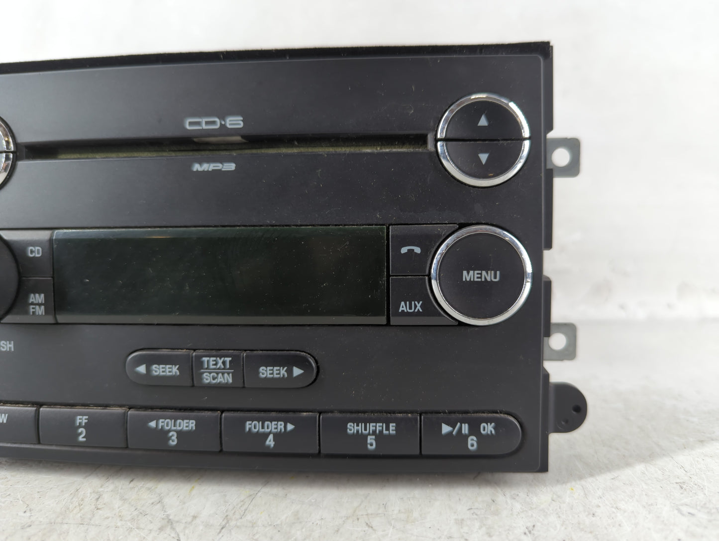 2009 Ford Fusion Radio AM FM Cd Player Receiver Replacement Fits OEM Used Auto Parts - Oemusedautoparts1.com