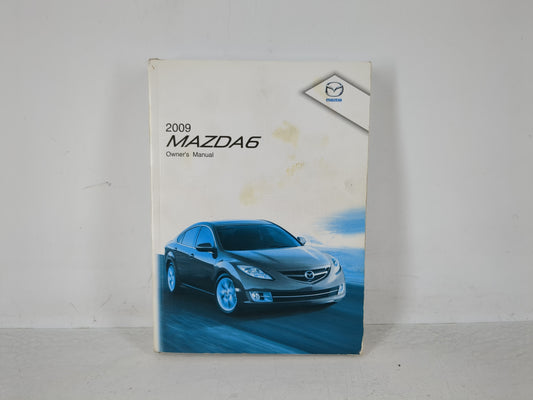 2009 Mazda 6 Owners Manual Book Guide P/N:9999-95-078C-09R 8Z64-EA-08H OEM Used Auto Parts