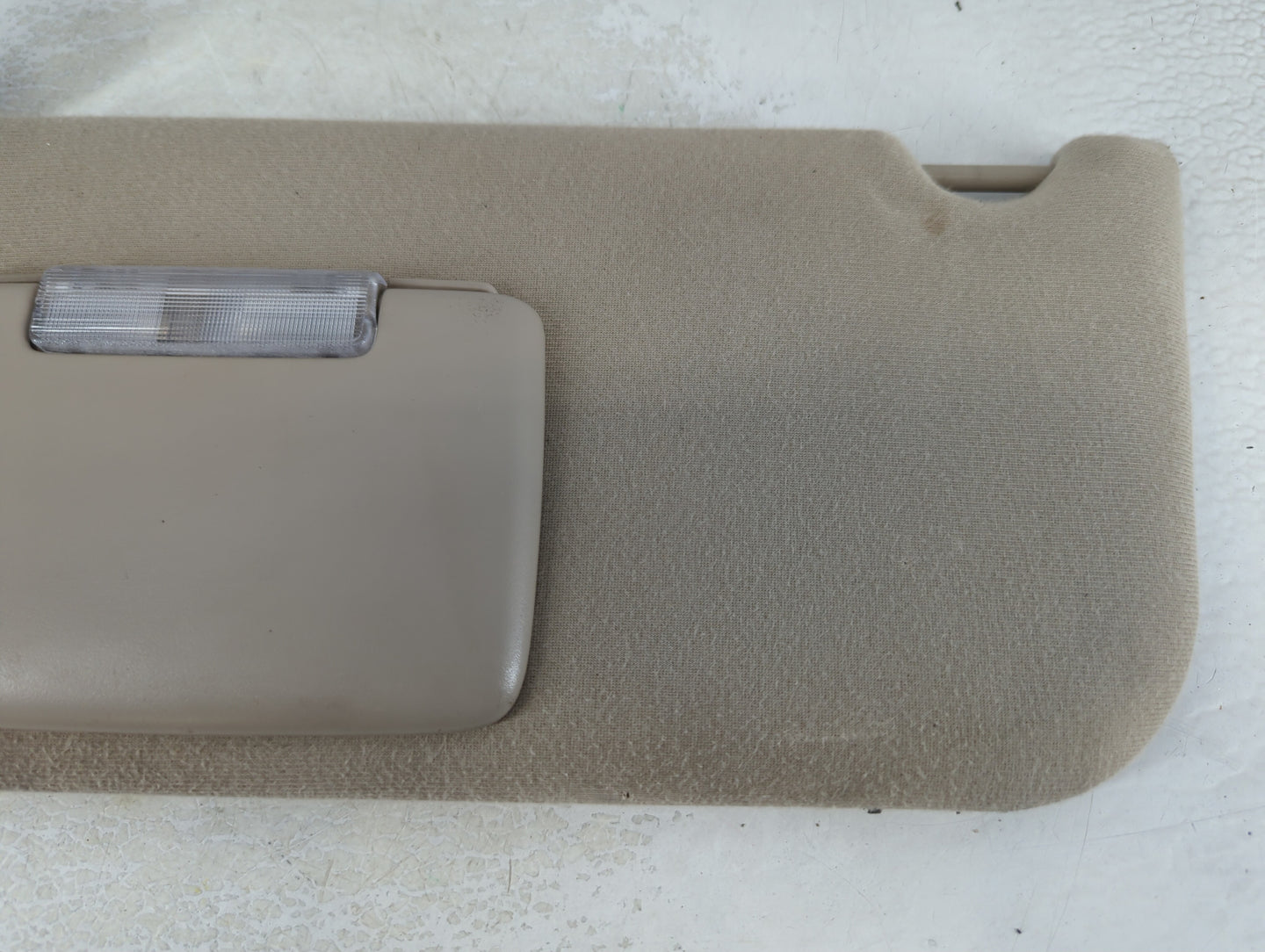 2008-2009 Ford Taurus Sun Visor Shade Replacement Driver Left Mirror Fits Fits 2008 2009 OEM Used Auto Parts - Oemusedautoparts1.com