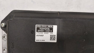 2007 Toyota Camry PCM Engine Control Computer ECU ECM PCU OEM P/N:89981-33012 89981-33013 Fits OEM Used Auto Parts - Oemusedautoparts1.com