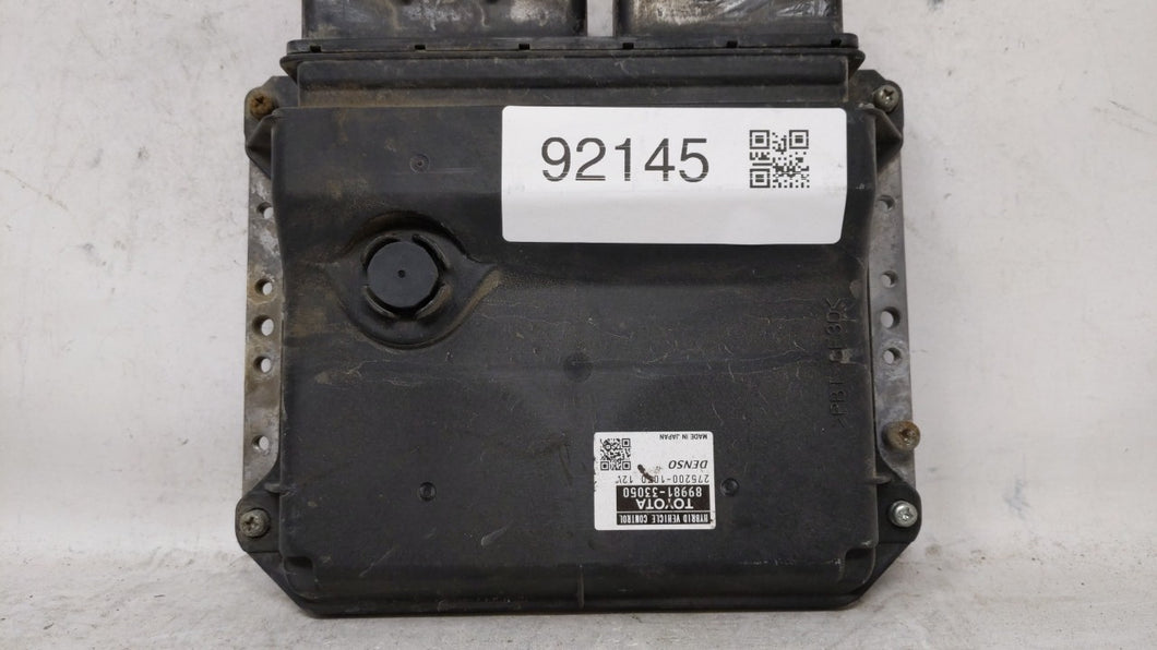 2008-2009 Toyota Camry PCM Engine Control Computer ECU ECM PCU OEM P/N:89981-33050 Fits Fits 2008 2009 OEM Used Auto Parts - Oemusedautoparts1.com 