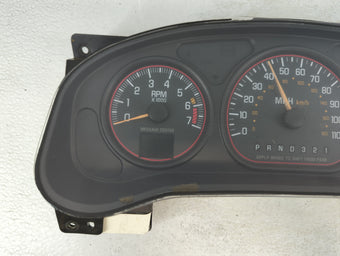 compare product 2001 Pontiac Montana Instrument Cluster Speedometer Gauges P/N:10306664 Fits OEM Used Auto Parts