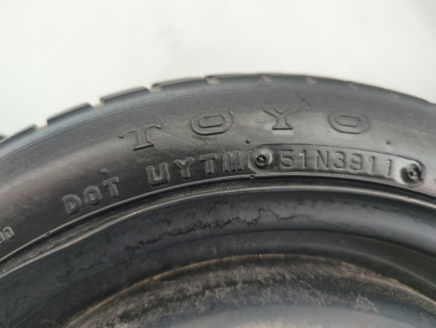 2004-2013 Mazda 3 Spare Donut Tire Wheel Rim Oem