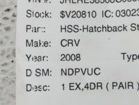 2007-2011 Honda Cr-v Spare Donut Tire Wheel Rim Oem