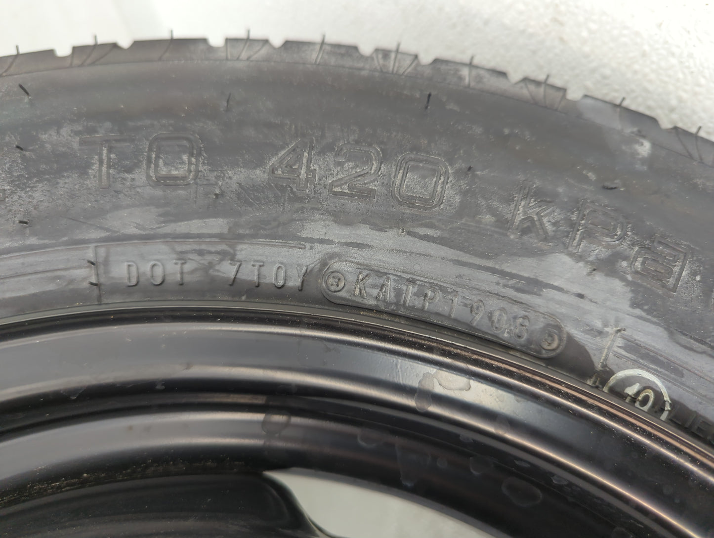 2007-2011 Honda Cr-v Spare Donut Tire Wheel Rim Oem