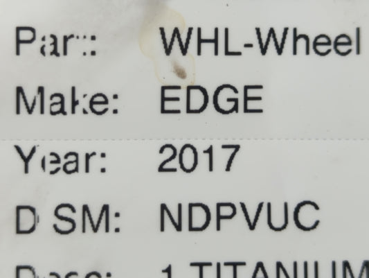 2015-2018 Ford Edge Spare Donut Tire Wheel Rim Oem
