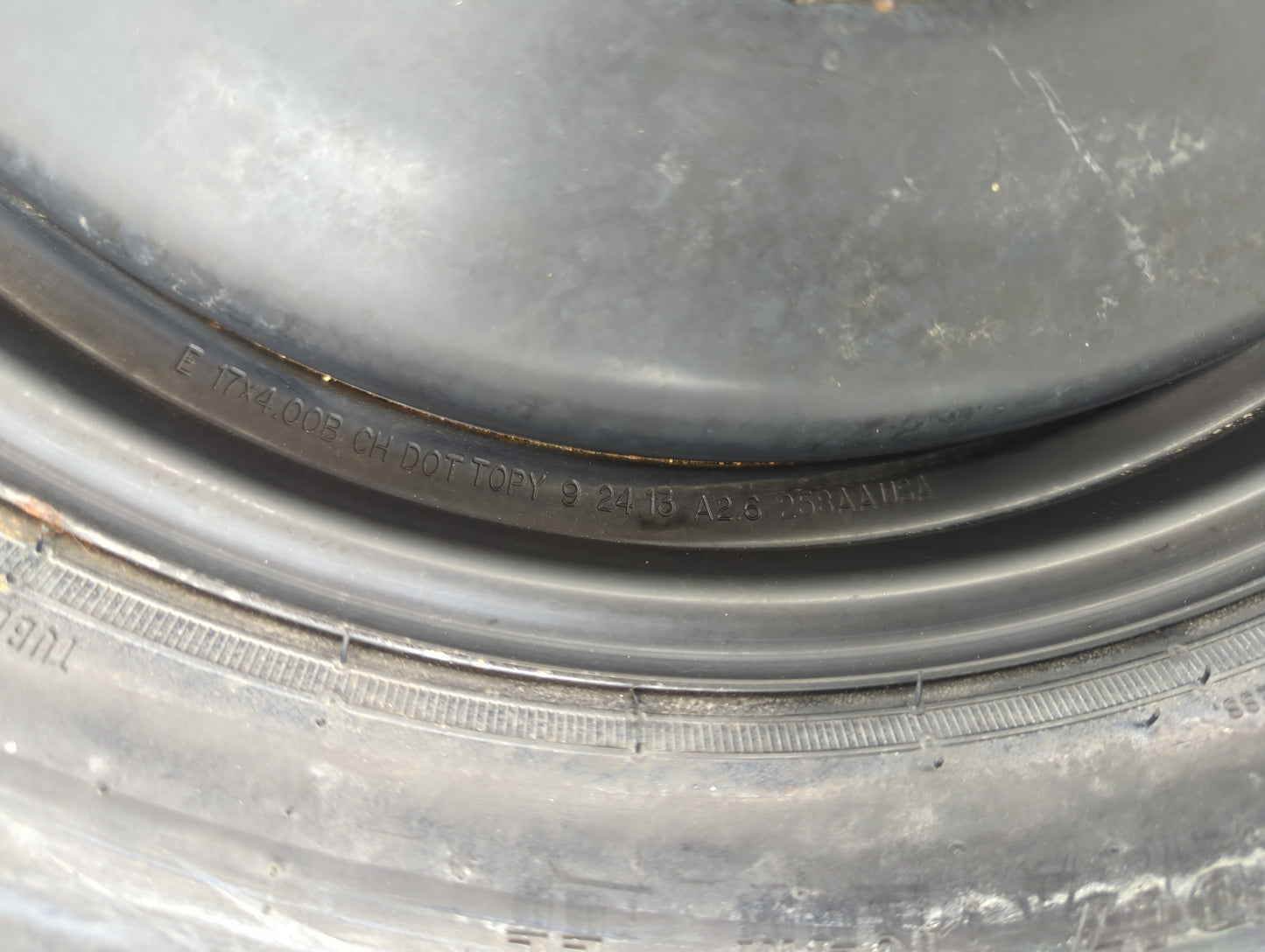 2014-2022 Jeep Cherokee Spare Donut Tire Wheel Rim Oem