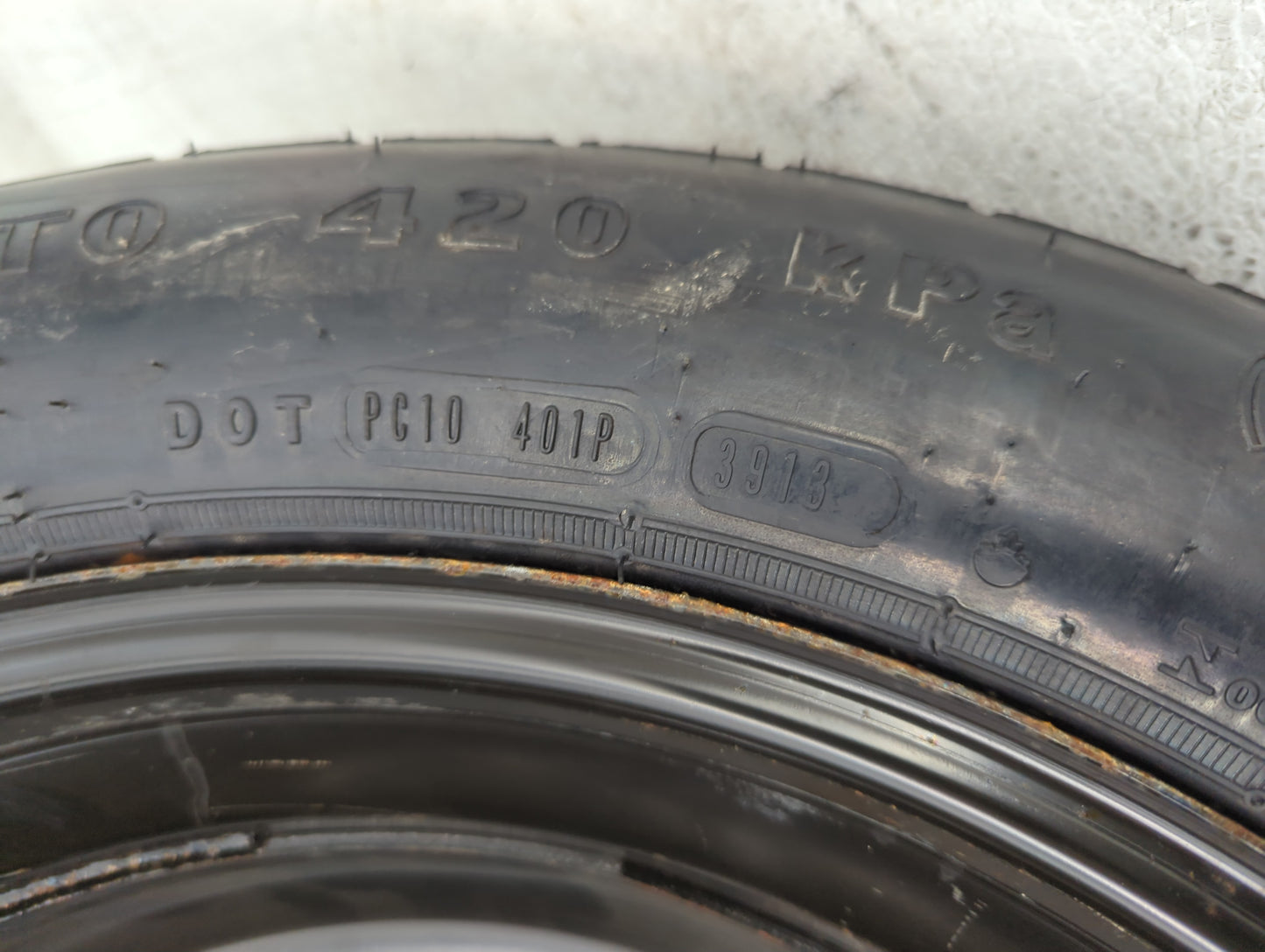 2014-2022 Jeep Cherokee Spare Donut Tire Wheel Rim Oem