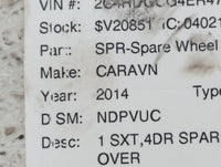 Dodge Caravan Spare Donut Tire Wheel Rim Oem