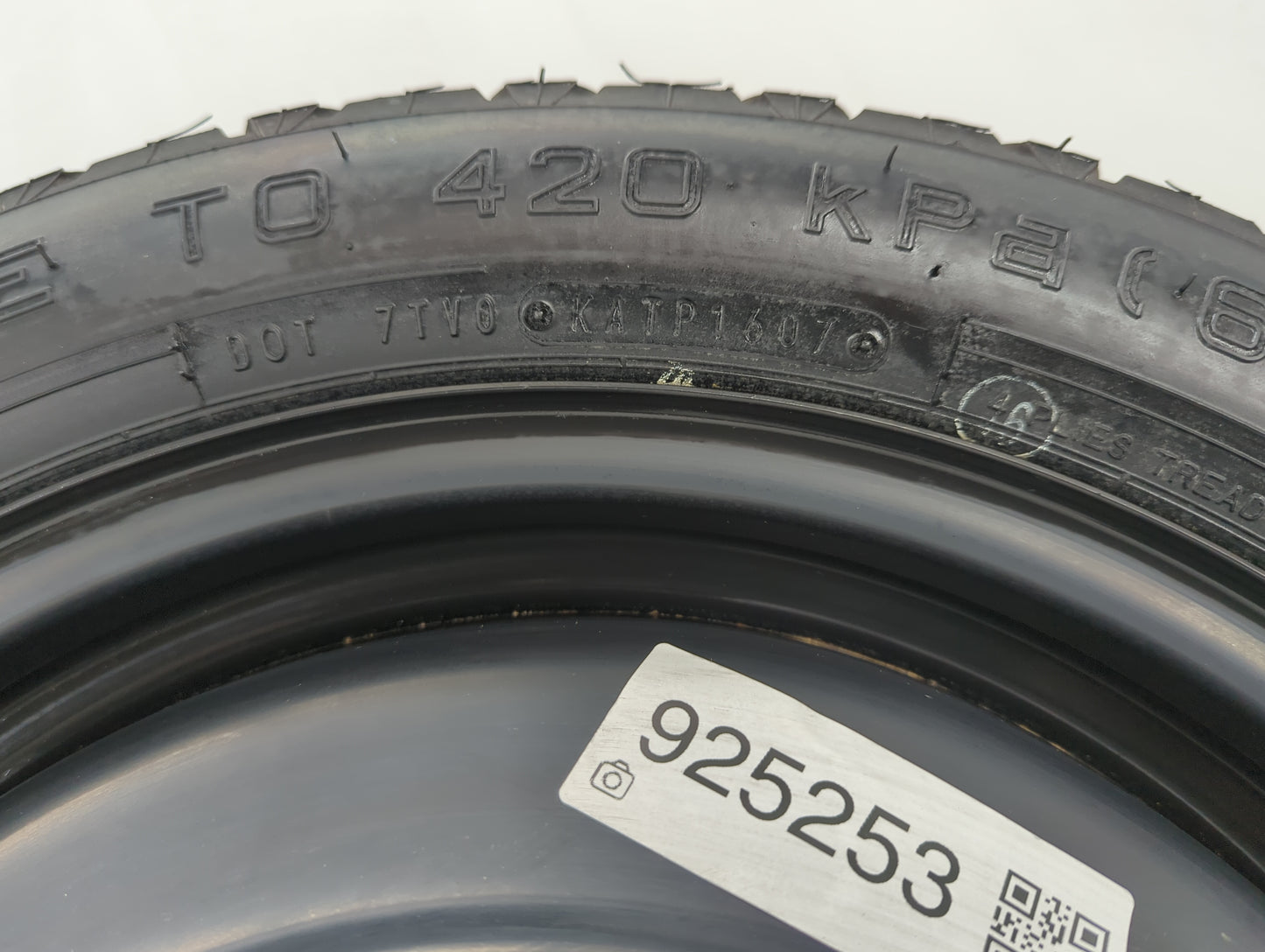 2018-2022 Toyota Camry Spare Donut Tire Wheel Rim Oem