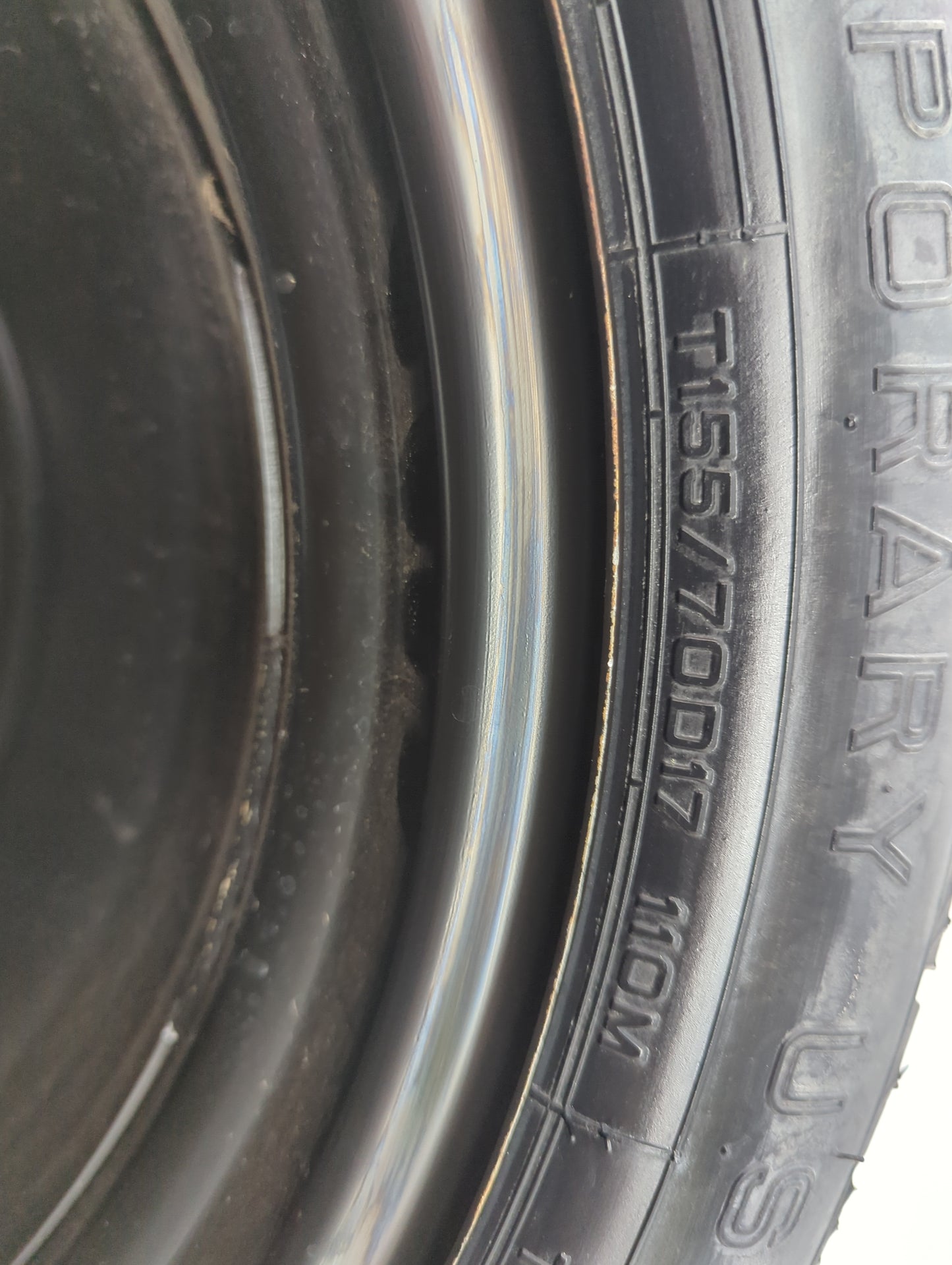 2018-2022 Toyota Camry Spare Donut Tire Wheel Rim Oem