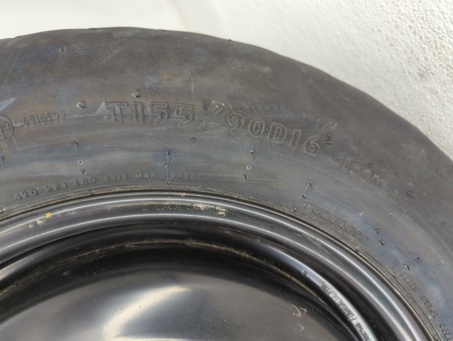 2011-2014 Chrysler 200 Spare Donut Tire Wheel Rim Oem