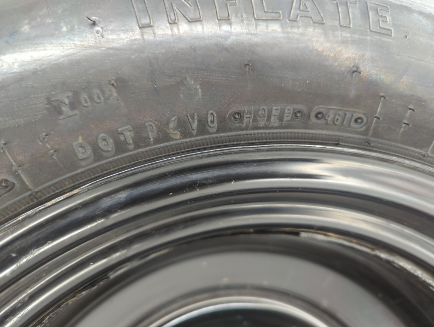 2007-2017 Jeep Patriot Spare Donut Tire Wheel Rim Oem