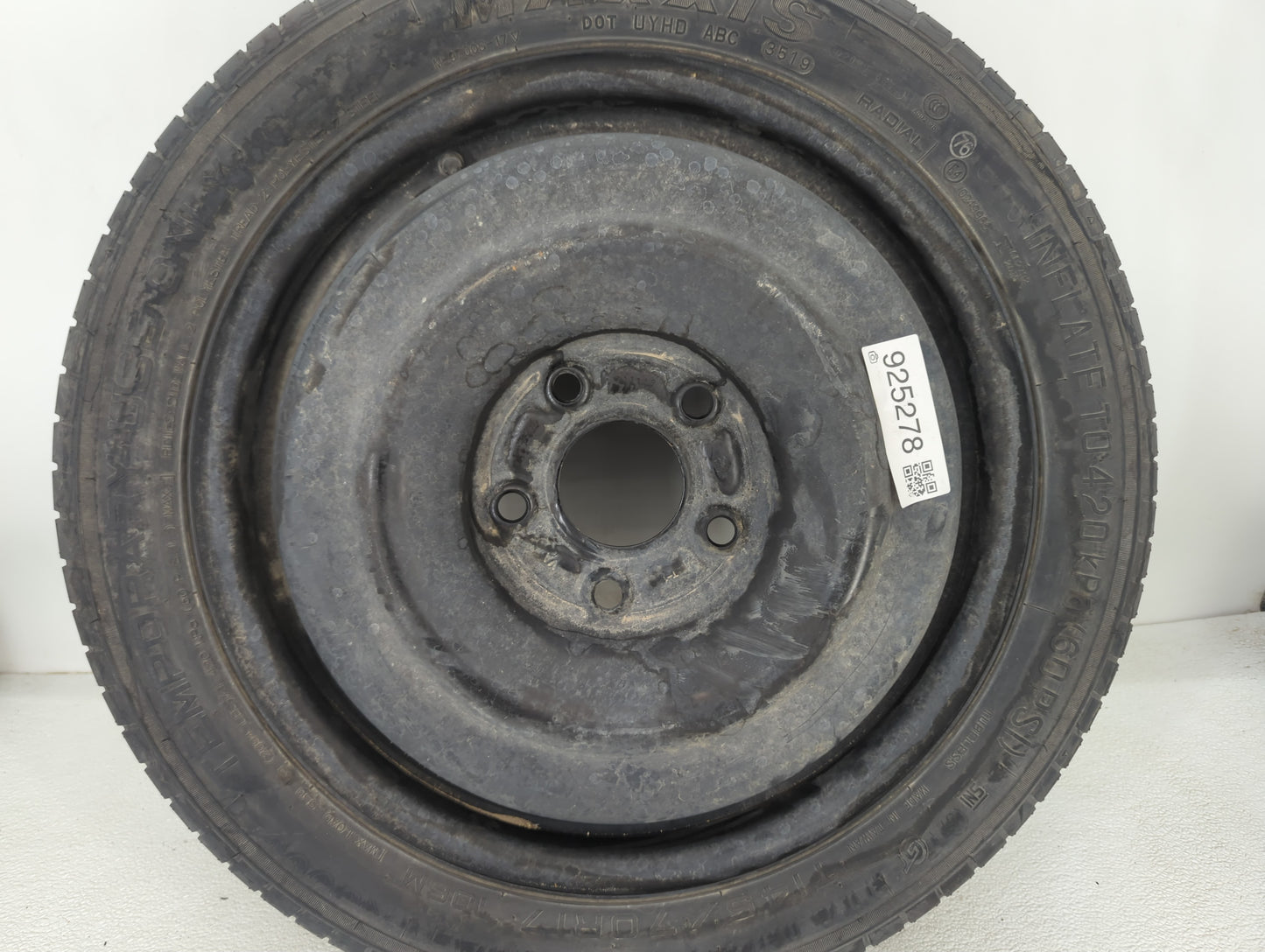 2009-2020 Dodge Journey Spare Donut Tire Wheel Rim Oem
