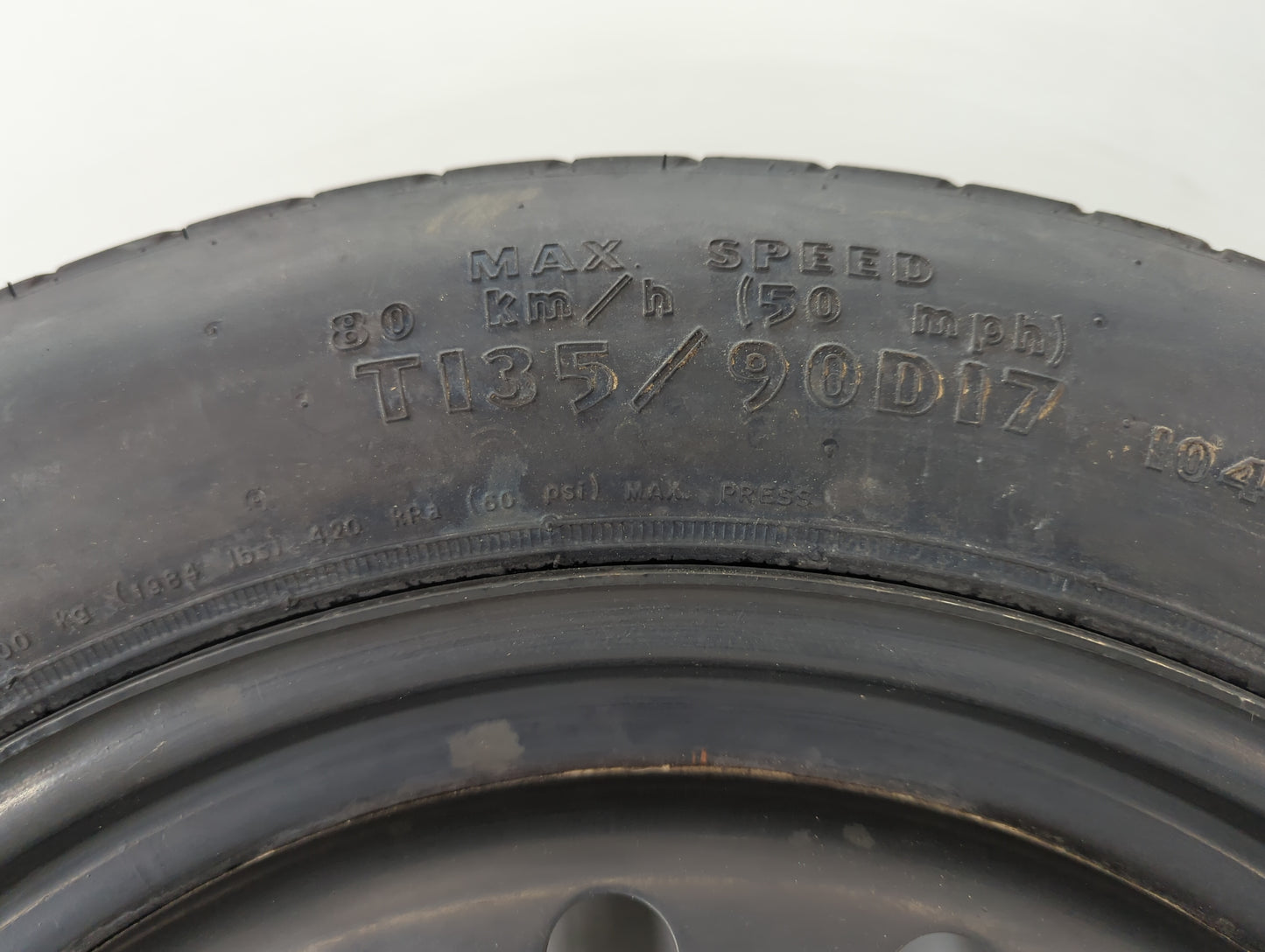 2006-2022 Dodge Charger Spare Donut Tire Wheel Rim Oem