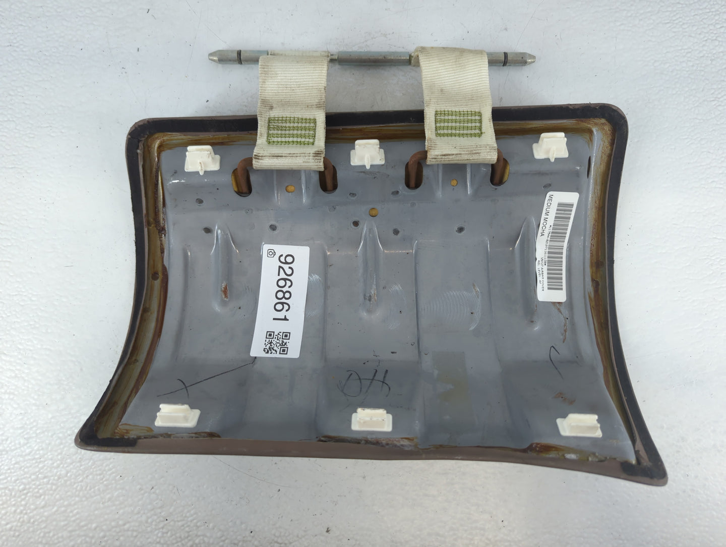 1997 Ford E-250 Econoline Center Console Armrest Cover Lid Fits OEM Used Auto Parts - Oemusedautoparts1.com