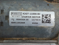 2022 Ford Maverick Car Starter Motor Solenoid OEM P/N:K2GT-11000-BC Fits OEM Used Auto Parts - Oemusedautoparts1.com