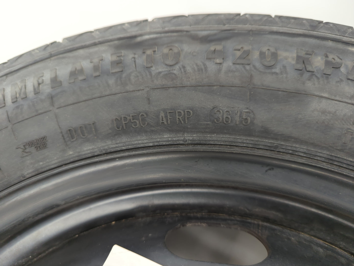 2015-2016 Audi Q3 Spare Donut Tire Wheel Rim Oem