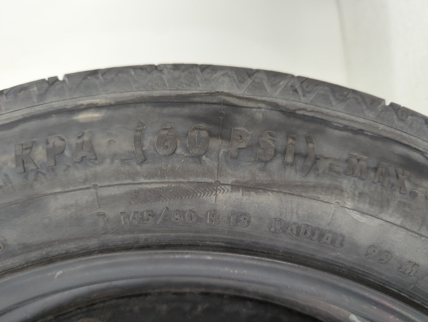 2015-2016 Audi Q3 Spare Donut Tire Wheel Rim Oem