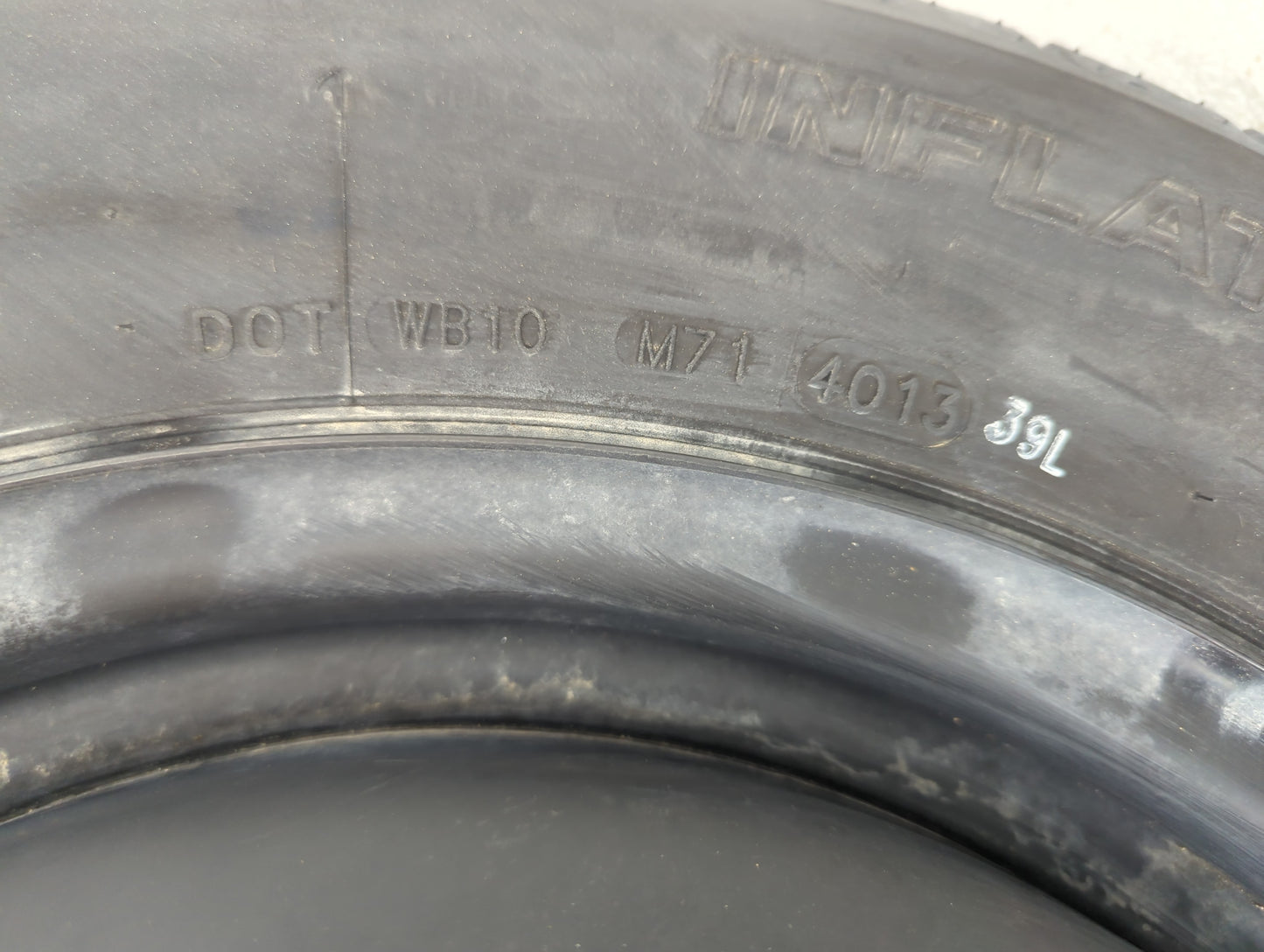 2013-2018 Toyota Rav4 Spare Donut Tire Wheel Rim Oem