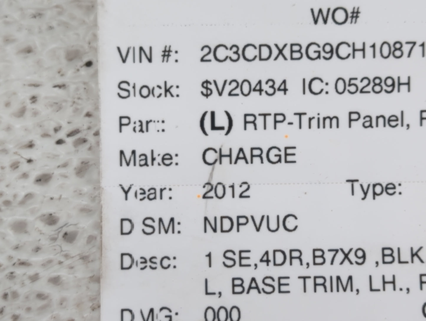 2006-2022 Dodge Charger Spare Donut Tire Wheel Rim Oem