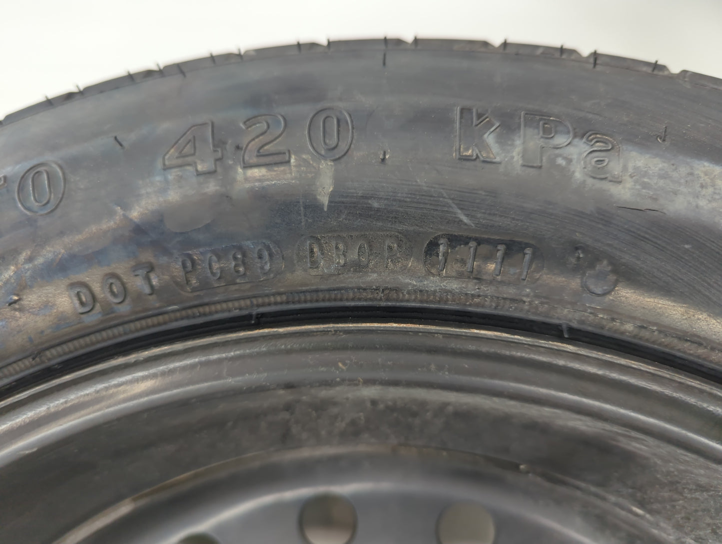 2006-2022 Dodge Charger Spare Donut Tire Wheel Rim Oem