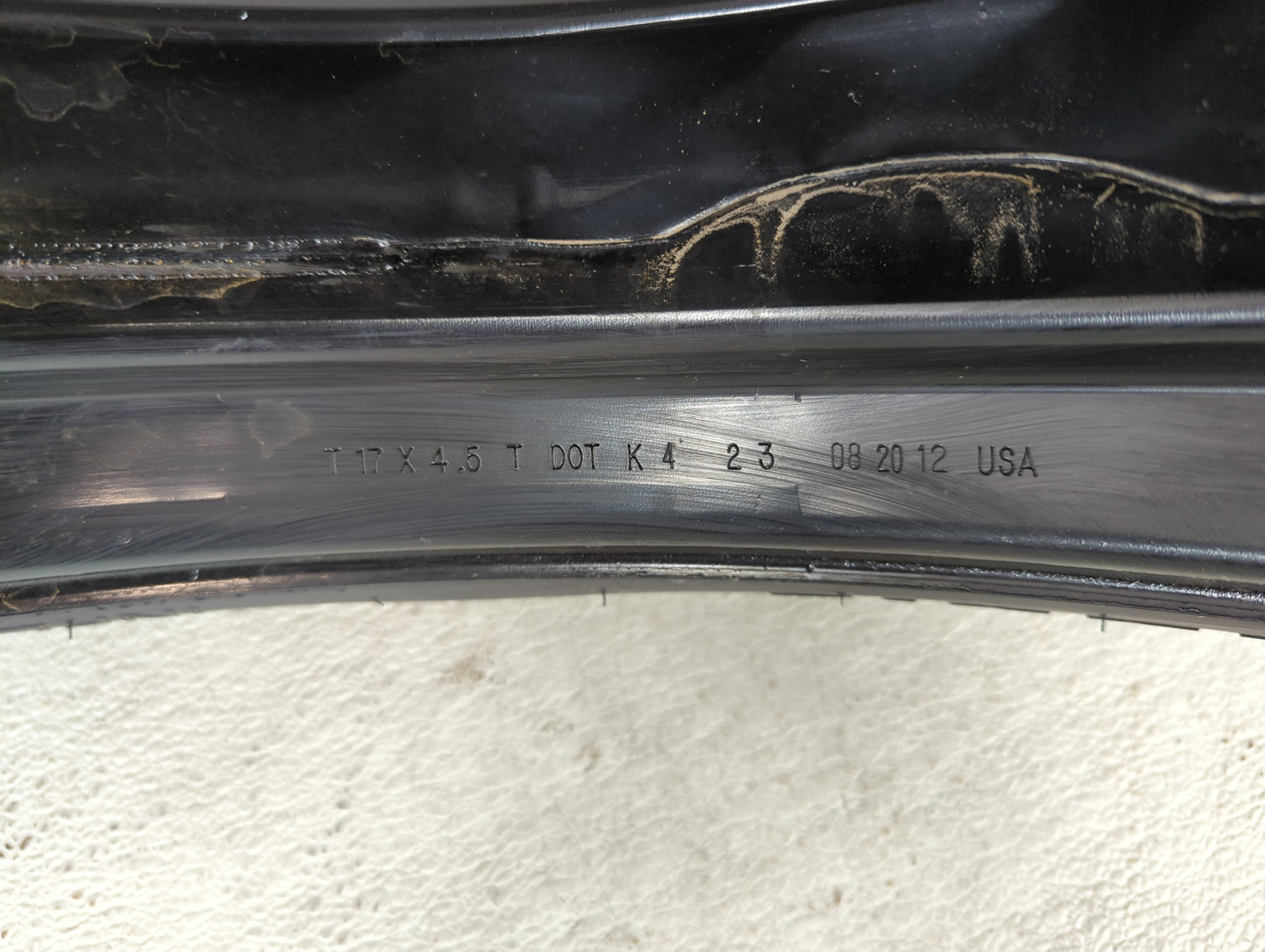 2013-2019 Ford Escape Spare Donut Tire Wheel Rim Oem