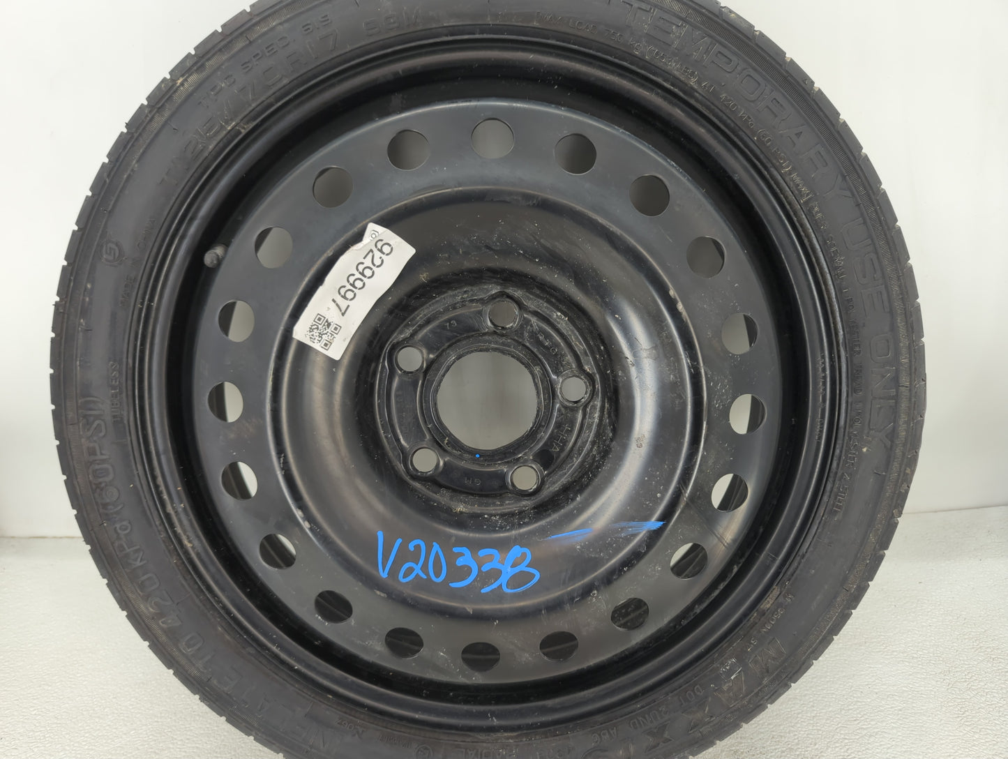 2010-2016 Buick Lacrosse Spare Donut Tire Wheel Rim Oem