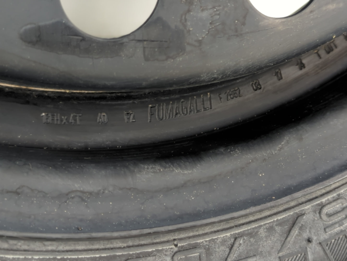 2014-2014 Nissan Altima Spare Donut Tire Wheel Rim Oem